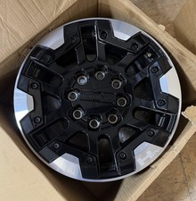 18 Gmc Hummer Ev Wheel Rim Factory Oem 2022-2024 Machined Black 85630860