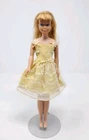 *READ DESC* Vintage Skipper Flower Girl Doll #1904 Yellow Dress  Lace Blonde