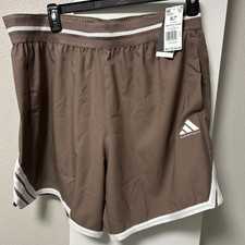 Adidas Men Basketball Crazylite Short XL 7 Trace Brown