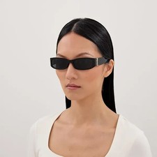 Saint Laurent Monogram SL M152 001 Black Sunglasses 55-19 NEW