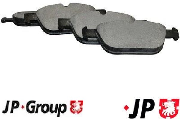 JP Group 4963601010 Bremsbelagsatz FüR Scheibenbremse Bremsbelagsatz FüR Volvo-image