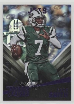 2015 Panini Rookies & Stars Longevity Team Logo 25/50 Geno Smith #10 8y6