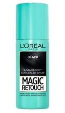 L'Oreal Magic Instant Retouch Grey Root Touch Up Spray For Black Hair 75 ml New