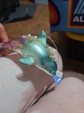 DOLPHIN CHRISTMAS ORNAMENT  NEW