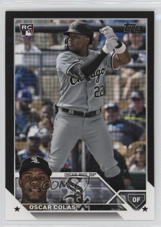 2023 Topps Series 2 Black /72 Oscar Colas Oscar Colás #545 sb0