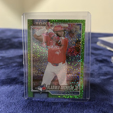 2026 Topps Series 1 - Vladimir Guerrero Jr. Green Sand Glitter #20 Blue Jays