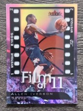 2000-01 Fleer Mystique Film at 11 Allen Iverson #3FE HOF