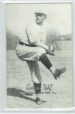 1922 Exhibit Baseball - Art Nehf, Giants - nice