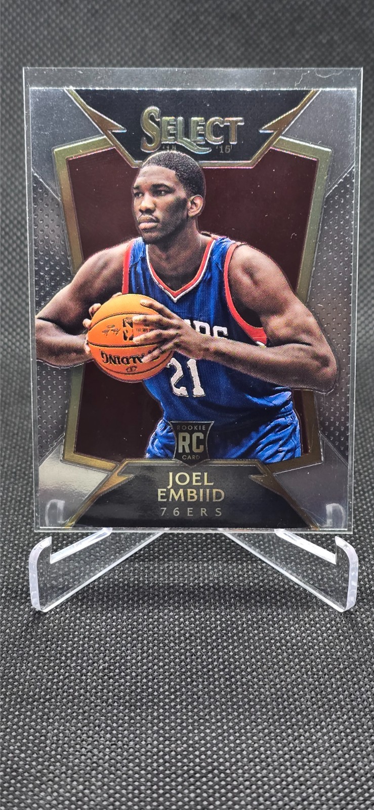 2014-15 Panini Select - Concourse Joel Embiid Base Rookie Card #90 (RC)