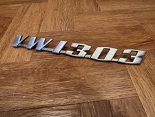 VW Classic Beetle 1303 Deck Engine Lid Decklid Boot Badge Volkswagen #135853687