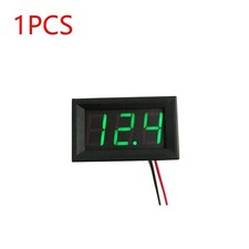 Led 12v 24v Digital Display Voltmeter Car Motorcycle Voltage Gauge Panel Meter