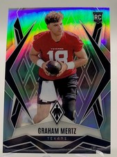 2025 PHOENIX GRAHAM MERTZ SILVER ROOKIE FOOTBALL CARD TEXANS NFL 222 panini