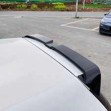 Spoiler Heckspoiler Für VW Golf 6 MK6 R20 TSI TDI Dachspoiler Lippe Schwarz
