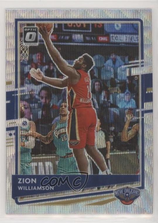 2020 Panini Donruss Optic Fanatics Box Set Wave Prizm Zion Williamson #40 1p66
