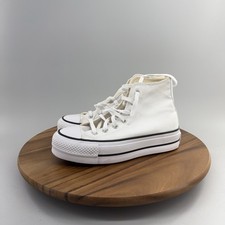 Converse Women's Chuck Taylor All Star Hi Platform Size 6 White 560846F