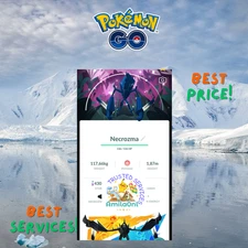 Pokémon Go✿✿✿Shiny NECROZMA✿✿Special Back ground✿✿TRADE 20k✿✿✿PTC