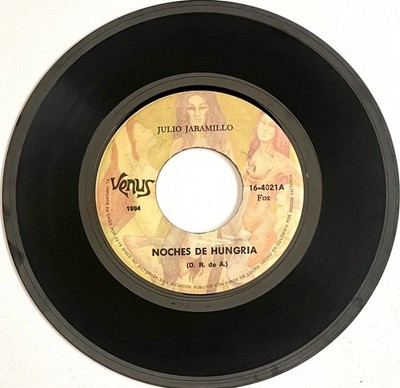 Julio Jaramillo - Sonia, Noches de Hungría - Single Venus 1994 VG+