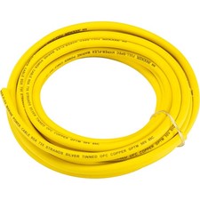 KICKER KMWPY820 20' 8AWG Power Wire - Yellow 47KMWPY820 