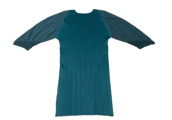 PLEATS PLEASE Different material sleeve switching… - image 8