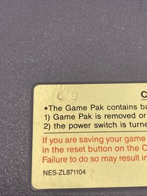 Ultima Exodus Nintendo NES Game Cartridge With Manual 1989 Tested