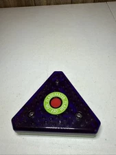 LASER PEGS Original FLASH TRIANGLE POWER BASE Replacement Part Purple Green