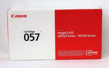 CANON Genuine Toner Cartridge 057 Black