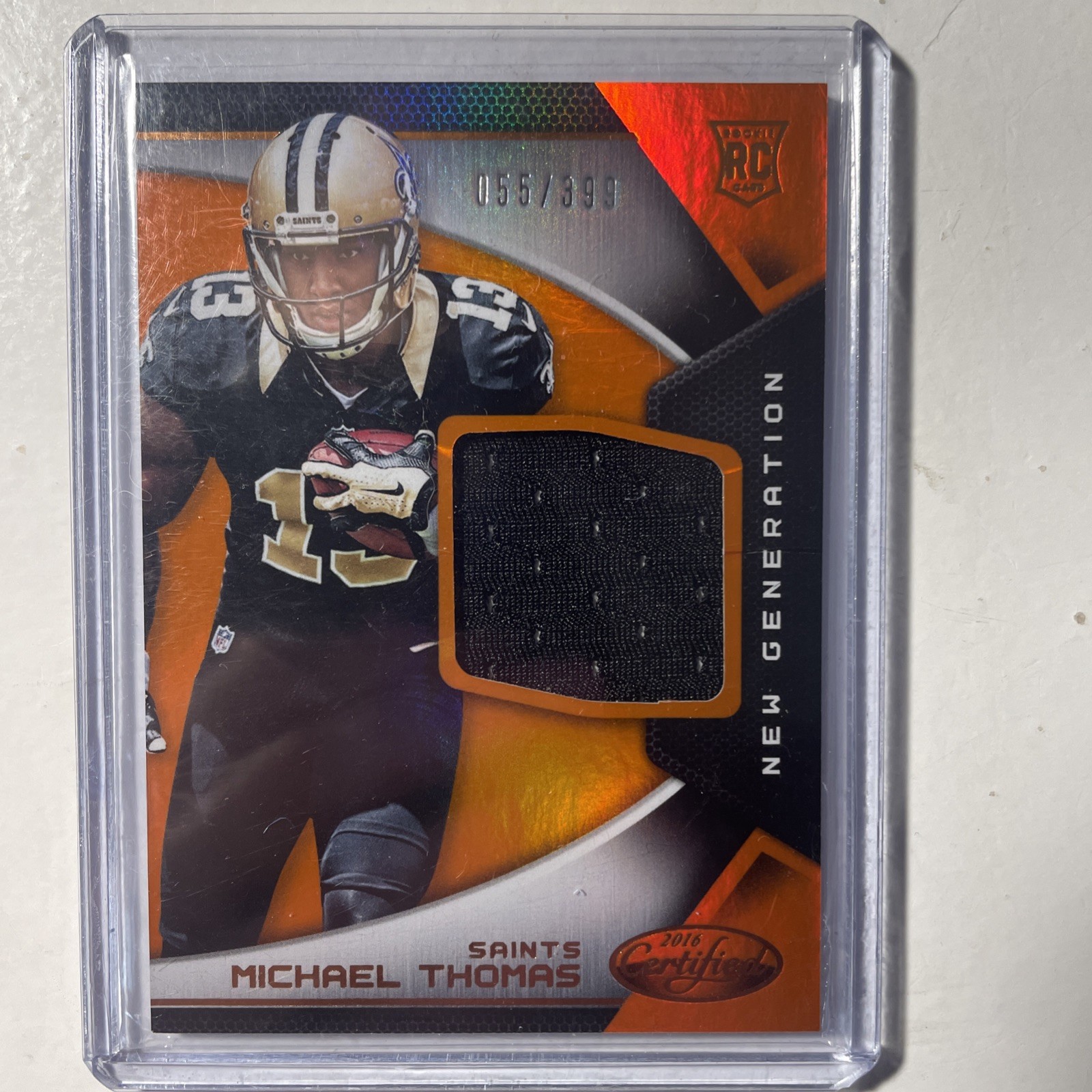 Michael Thomas Panini Certified New Generation Jerseys #13 Orange