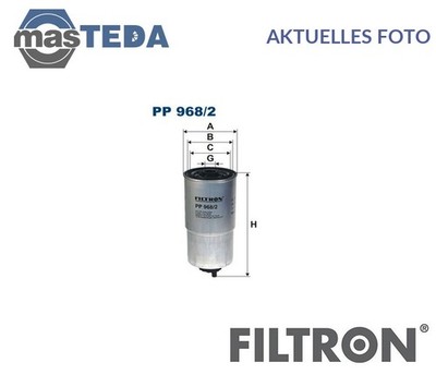 PP 968/2 KRAFTSTOFFFILTER FILTRON FÜR UAZ PATRIOT 2.3 D 85KW
