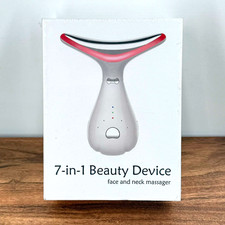 7 in 1 Beauty Device Anti-Aging Face  Neck Massager New Sealed Christmas Gift