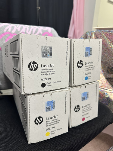 VENTA DE DÍA!!!! Juego de 4 tóner HP 414X W2020XC, W2021XC, W2022XC, W2023XC NUEVOS EN CAJA - Imagen 3 de 3