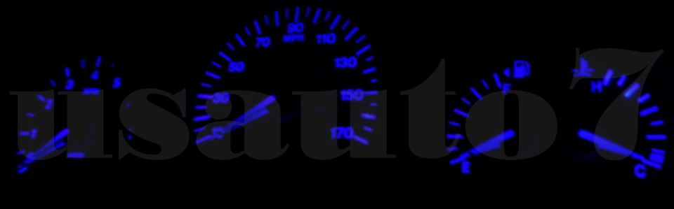 NEW Dash Instrument Cluster Gauges BLUE LED LIGHTS KIT Fits 97-03 Jaguar XK8 XKR Foto 4 de 4