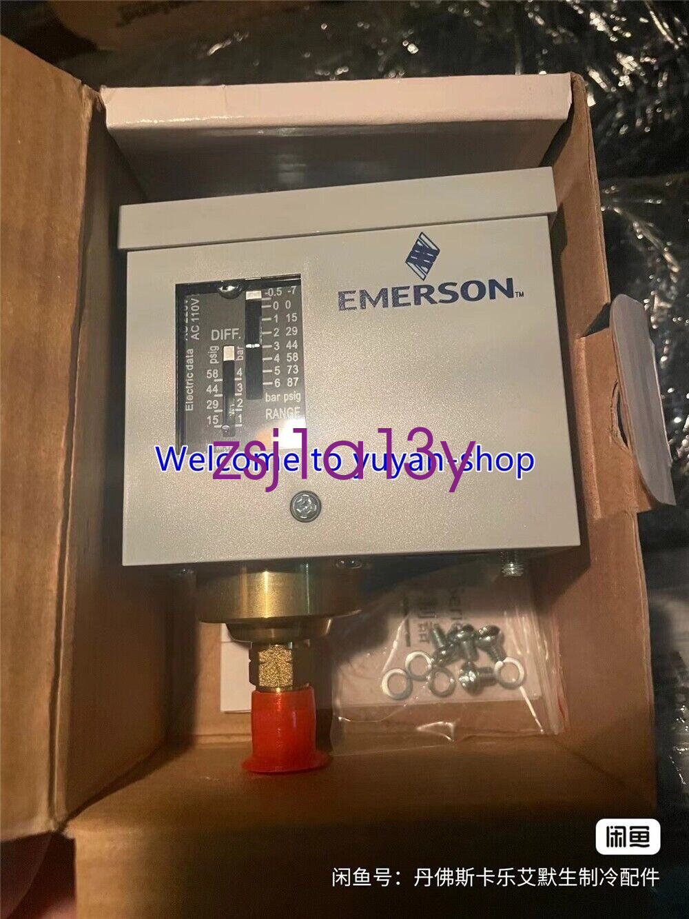 1PCS New Emerson Low Pressure Controller PS1-A3AC PCN：099201 #T1009A YS/