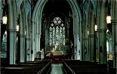 St. John's, Newfoundland, Canada, Sir Gilbert Scott, London, England, Postcard