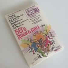 50's Rock Roll Male Super K RCA Cassette Tape Brand New Sealed NIP NIB