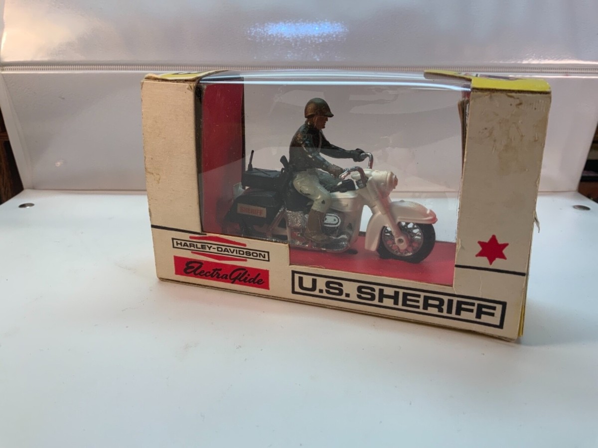 Britains 9692 Harley Davidson U.S. Sheriff in Original Box Vintage