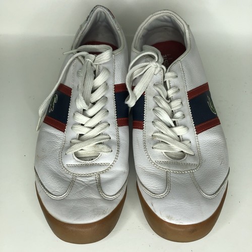 Lacoste Shoes Lace Up Sneakers Men Size 