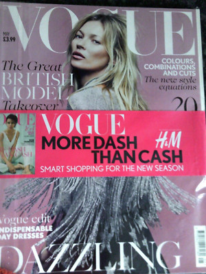 Vogue  May 2014 - Lovely Smooth Unread copy - Ideal Gift Quality- c/w supplement