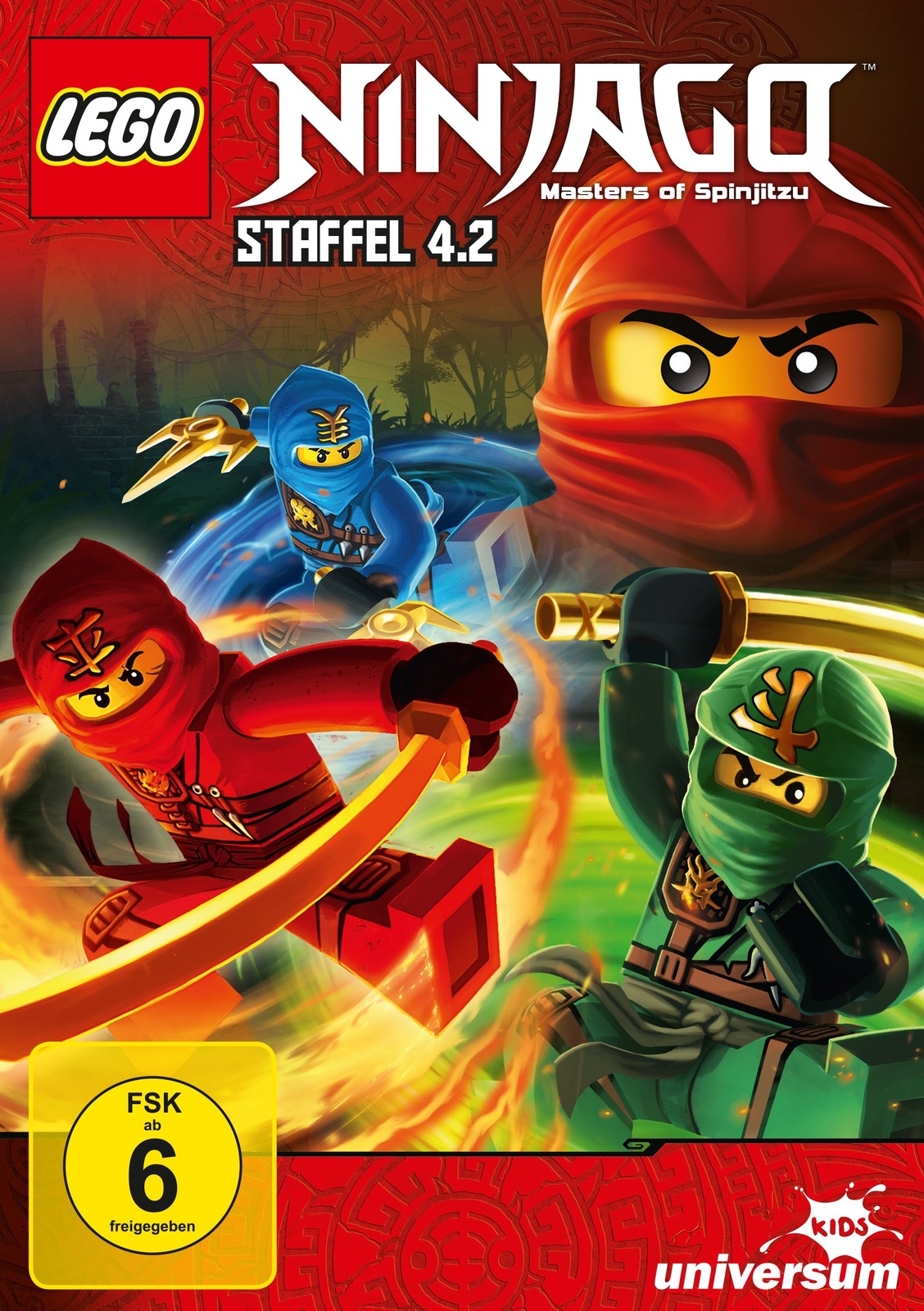 Lego Ninjago - Staffel 4.2 (DVD) Dan Hageman Erik Wilstrup Vincent Tong
