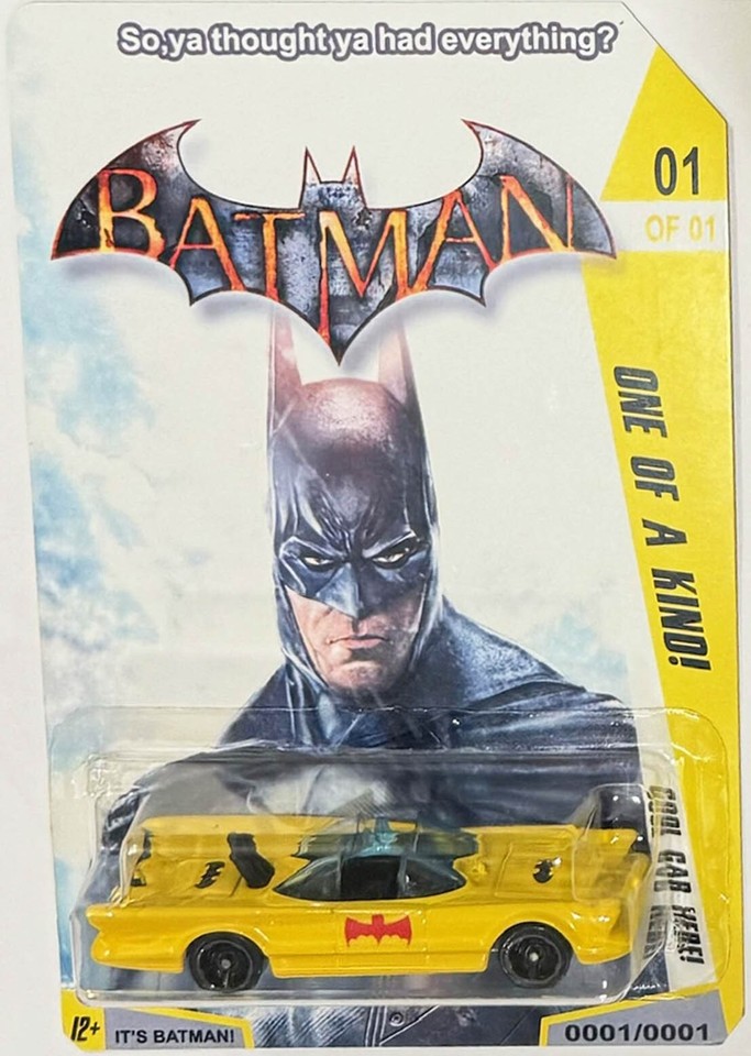 BATMAN BATMOBILE CLASSIC TV Series - Hot Wheels S06 DC Comics Malaysia