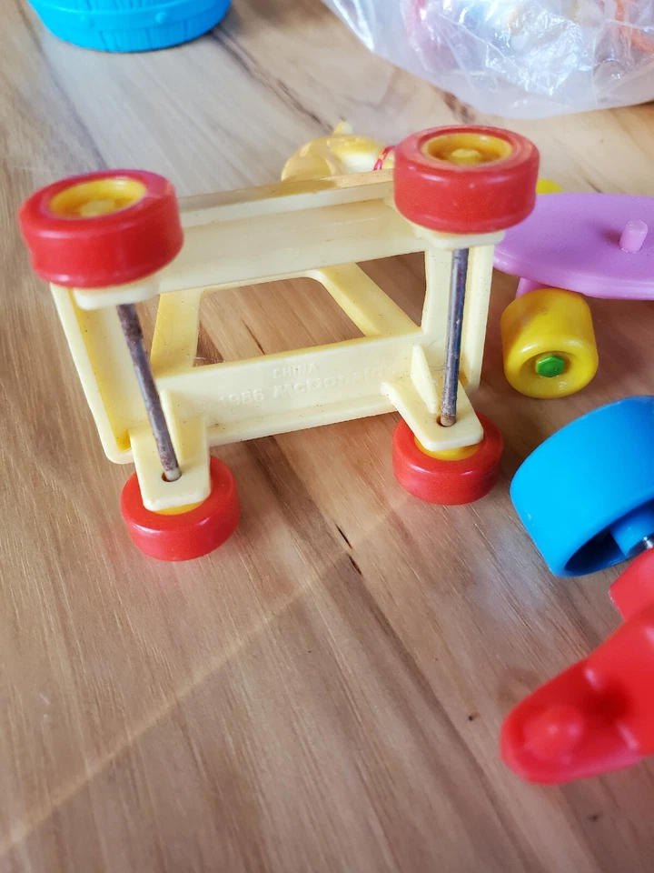 Lote de juguetes de colección 1986 1990 Jim Hensons Muppets figuras de PVC y plástico McDonalds Foto 3 de 4