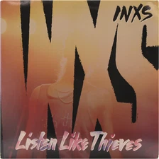 INXS Listen Like Thieves USED 1985 LP Pop Rock Vinyl Record ATL-81277