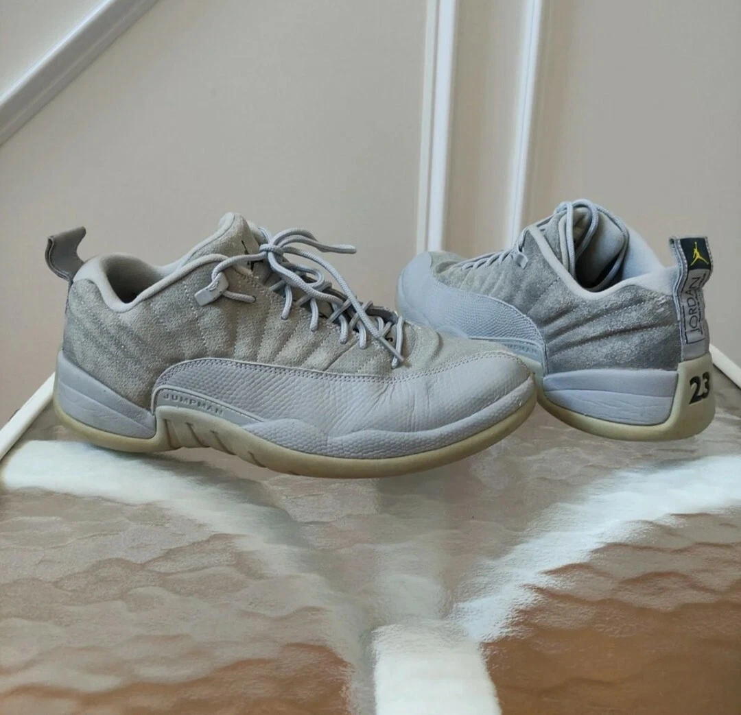 Air Jordan 12 Low Retro 'Wolf Grey' - Air Jordan - 308317 002 - wolf  grey/armory navy