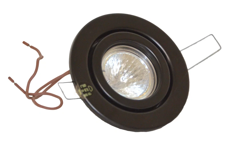Faretto da Incasso CANOVA Oscillante Nero Lampada Dicroica NuovaMizar 8260-15, fotografia 5 di 8