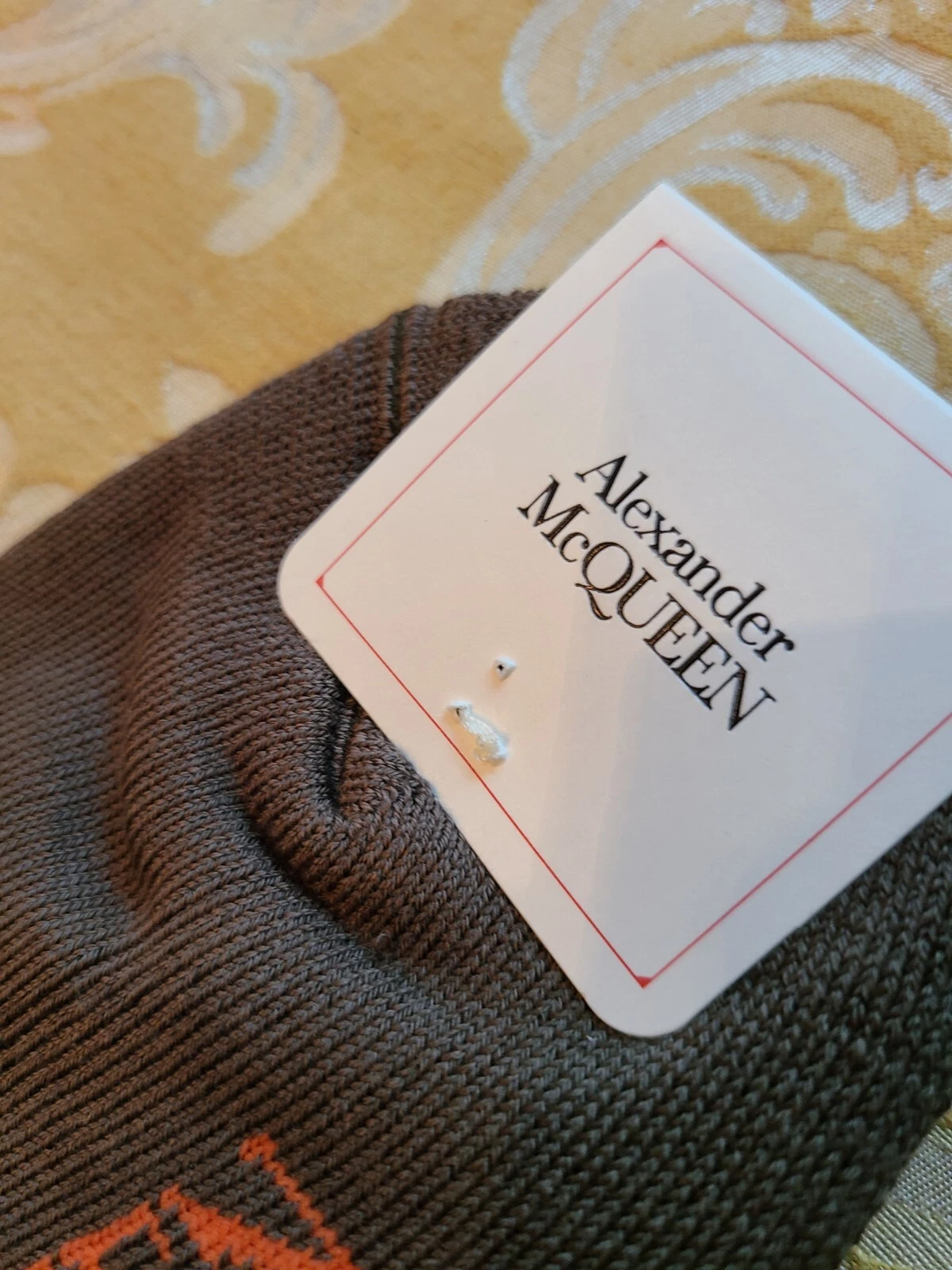 $150 Nuovi Calzini a Righe Alexander McQueen Grandi Verdi Autentica Edizione Limitata