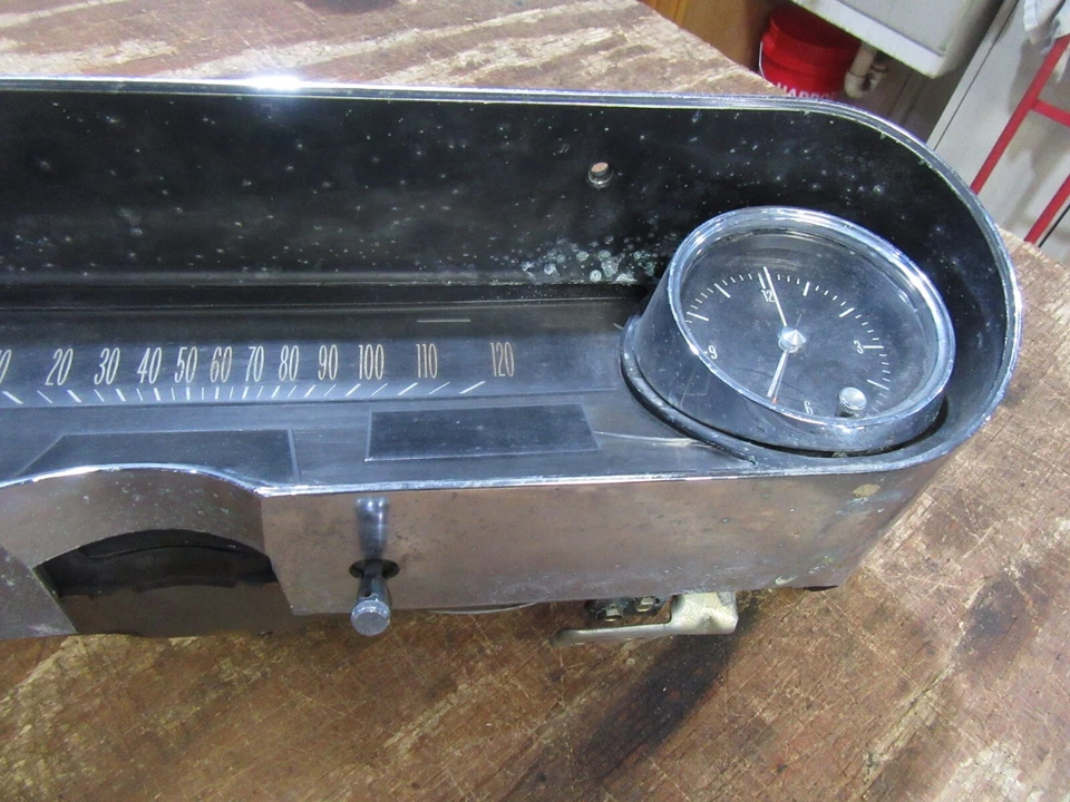 1966 Cadillac Deville Fleetwood внутренняя приборная панель спидометр указатель кластер отделка - Изображение 4 из 4