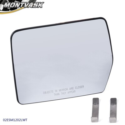 Driver Left Side Power Mirror Glass Fit For 04-10 Ford F150 F-150 Mark LT Pickup