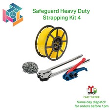 Safeguard Kit Cinghia Pallet Extra Resistente 4 - 1000m Bobina!
