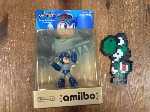 Figurine amiibo Mega man Super smash bros N°27 - occasion en boite