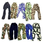 10X 1"6 Scale Trousers Pants For 12'' Gi Joe Action Man Dragon Soldier WWII Toys