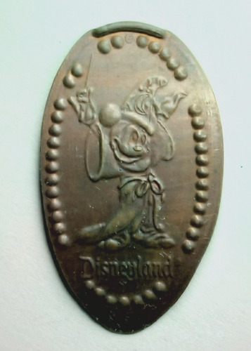 SORCERER MICKEY Pressed Penny ~ RETIRED DL0033 / Disneyland Resort